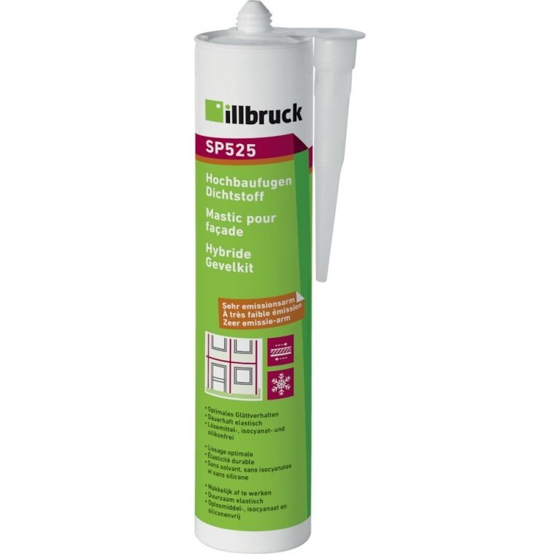 Illbruck - SP525 Mastic pour facade blanc 310ml (Par 12)