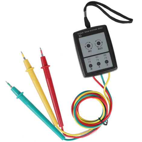 SP8030 Digitaler Phasenfolgeanzeiger 60-600V AC mit LED und Summer