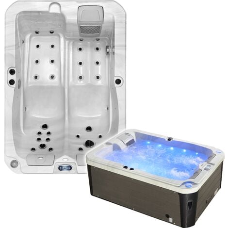 Spa 3 places allongées Archipel® GR3 - Spa Relaxation Balboa® 200x200 cm