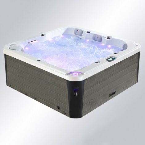Spa 5 places Archipel® GT5 PRO MAX BLANC NACRÉ - Spa Thérapeutique Balboa® 215 x 215 cm