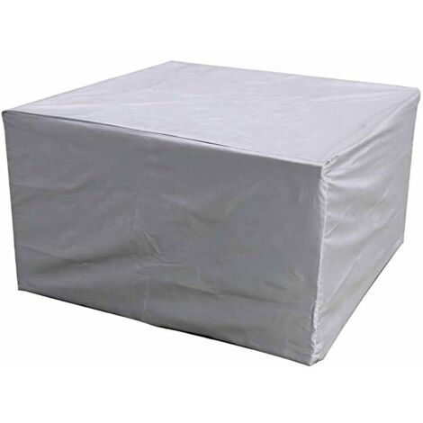 Spa Couverture,Le Spa Extérieur Carré De Couverture De Spa,100% UV, Poussière,Housse De Protection pour Jacuzzi De Jardin Anglais (Argent,205 x 104 x 71 cm)