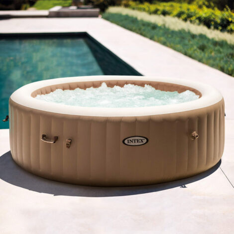 Spa gonflable à remous Intex 28428 Bubble Massage Pure Spa 216x71 Cm