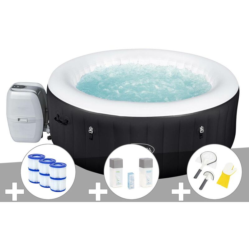 Bestway - kit spa gonflable lay-z-spa miami...