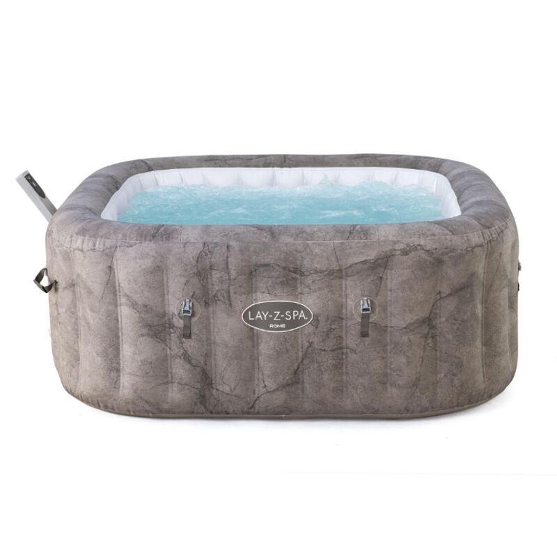 Spa gonflable BESTWAY Lay Z Spa Hawaii 140 airjets 196 x 71 cm 6 places Rond couverture cartouche diffuseur - vue 6