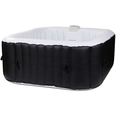 Spa gonflable Carré - 6 personnes - 185*185 CM + 1 filtre offert