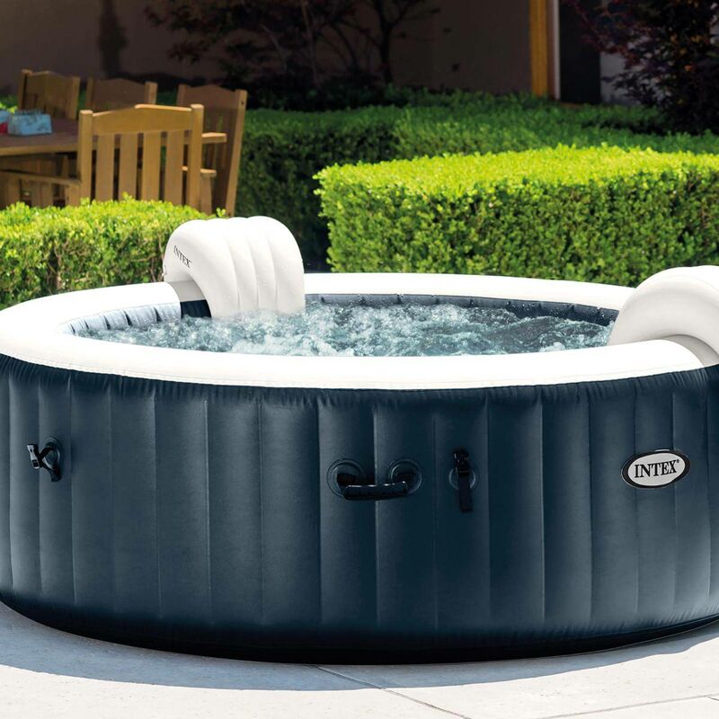 Spa Gonflable Intex Purespa Blue Navy 6 Places ex