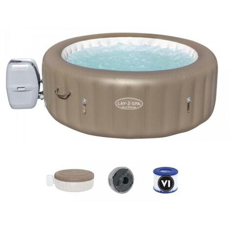 Spa gonflable Lay-Z-Spa Palm Springs rond Airjet 4/6 places - Bestway