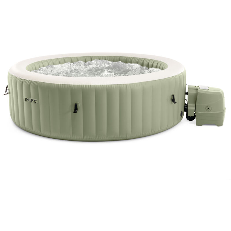 Spa gonflable PureSpa Olive rond Bulles 6 places - Intex