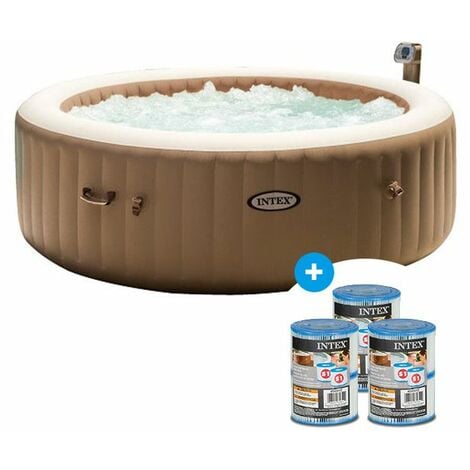 Spa gonflable PureSpa rond Bulles 6 places - Intex