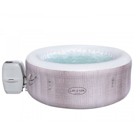 Spa gonflable rond Lay-Z-Spa® Cancun Airjet™ 2-4 places - Gris Clair