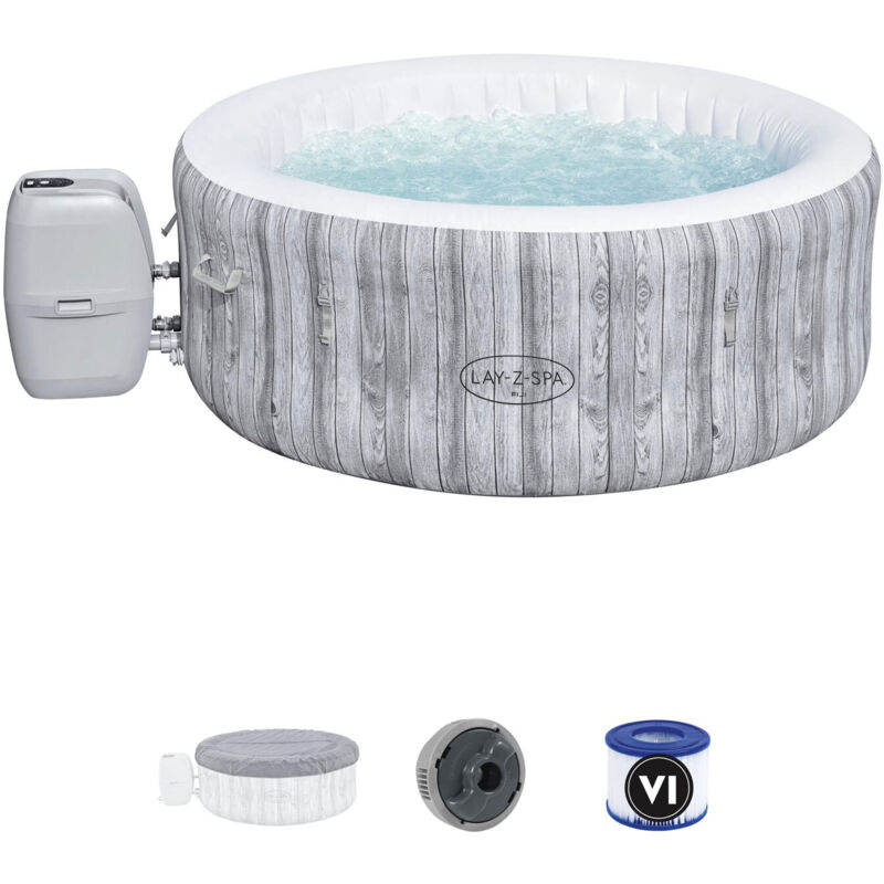 Fiji Airjet Spa Inflable Redondo 2 A 4 Personas - 60085 Bestway