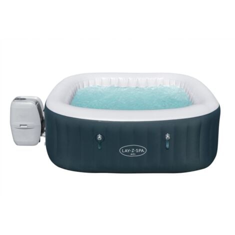 Spa Hinchable Bestway Lay-Z-Spa Ibiza Airjet para 6 Personas Cuadrado 60015