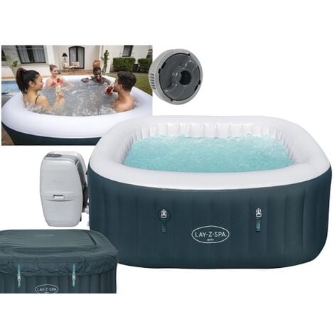 BRICO DEA Idromassaggio gonfiabile Lay-Z-Spa Ibiza AirJet 4-6 persone