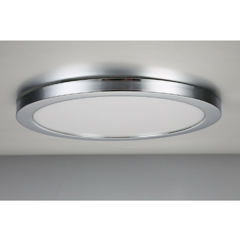 Forum Spa Tauri Polished Chrome 293mm Magnetic Ring Trim for X Large 24w 5 in 1 Wall/Ceiling Light - SPA-35722 - Polished Chrome