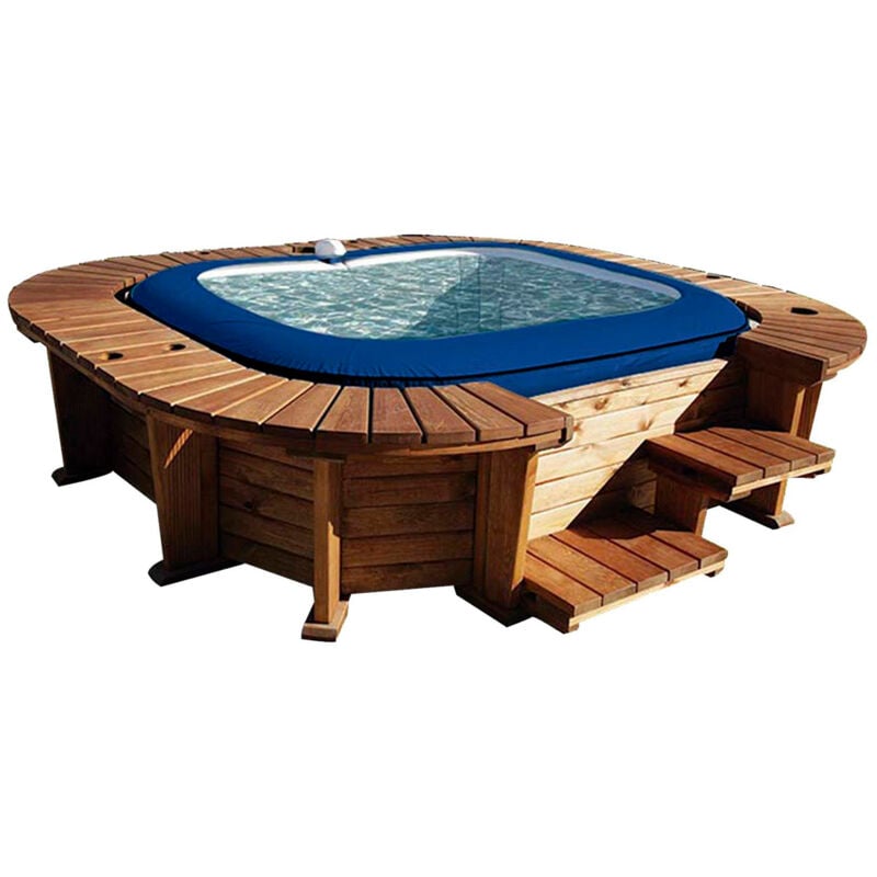 

Spa de Madera K2O Malibu Para 4-6 personas Cuadrado 250x275x71 cm