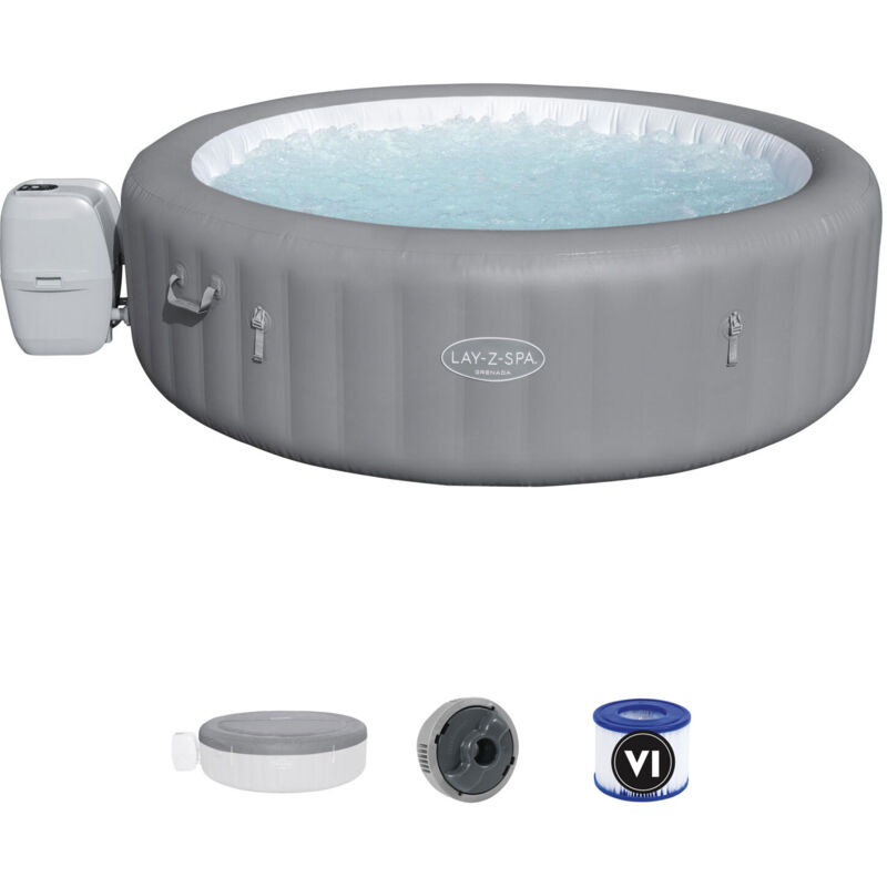 Spa Hinchable Bestway Lay-Z-Spa Granada Airjet Para 5-7 Personas Redondo 60135