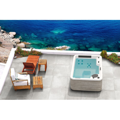 Spa rigide Happy 3 Kinedo - 3 places - Bois