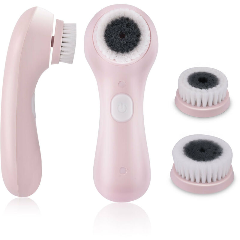 

Spa Sciences Cepillo de limpieza facial Limpiador eléctrico Cepillo de limpieza eléctrico Cepillo de limpieza de poros faciales Rosa