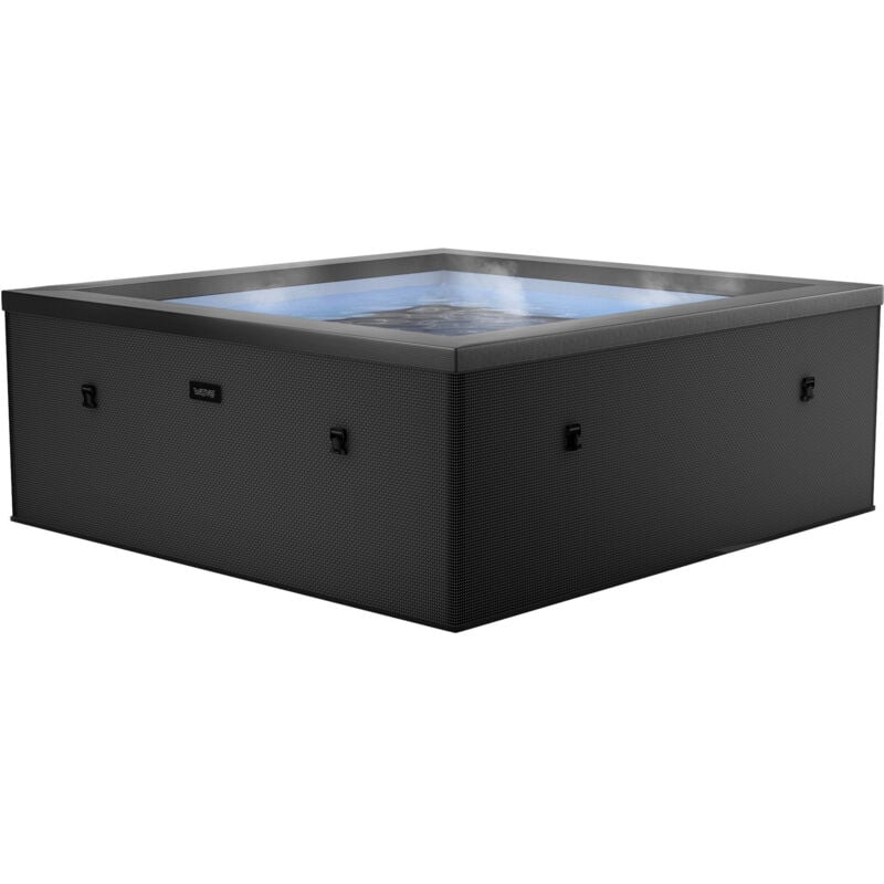 Spa semi rigide idaho Netspa 6 Places Noir