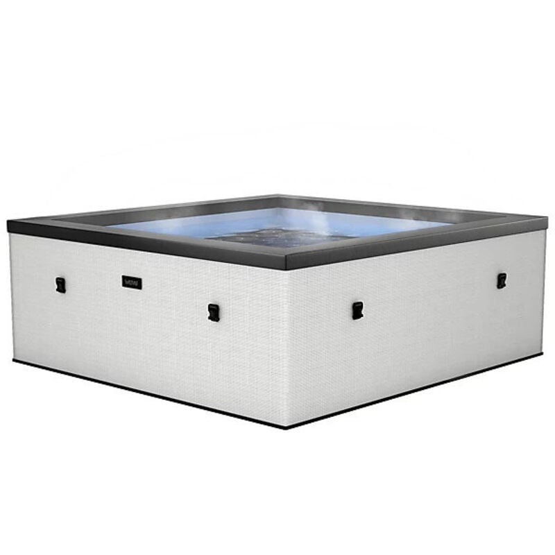 Spa semi rigide idaho Netspa 6 Places Blanc