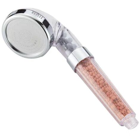Spa shower head with 3 negative ion ceramics