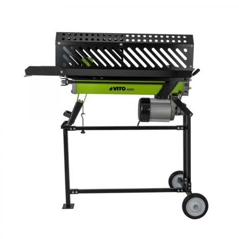 Spaccalegna orizzontale 7 tonnellate 230V 2900W Tronco Ø23cm Lunghezza 52cm Silenziatore IP44 VITO AGRO