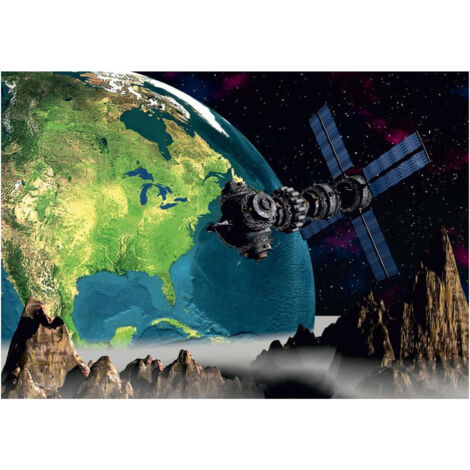Space, photo murale, 360x254 cm, 4 parts
