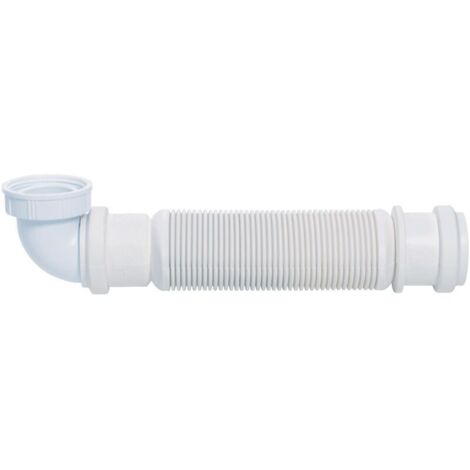 Space-saving sink siphon Ø40 mm, 30723637, white