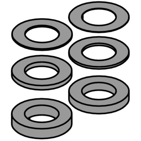 SPACER RING KIT Ø60X33X40  FOR CUTTER HEAD 694.005.40