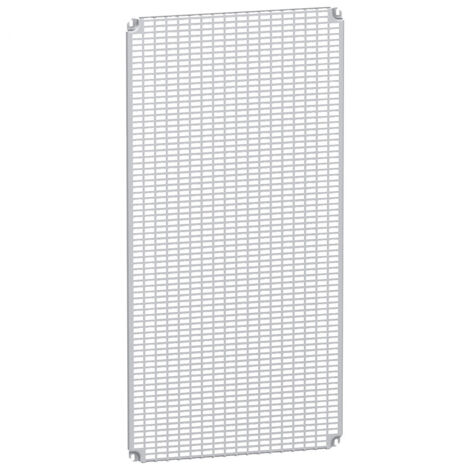Spacial - châssis perforé Telequick - acier - pour coffret H:1200xL:600mm (NSYMR126)