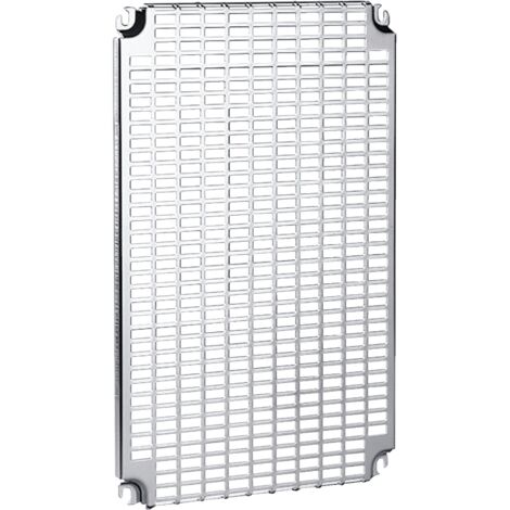 Spacial - châssis perforé Telequick - acier - pour coffret H=500xL=300mm - NSYMR53