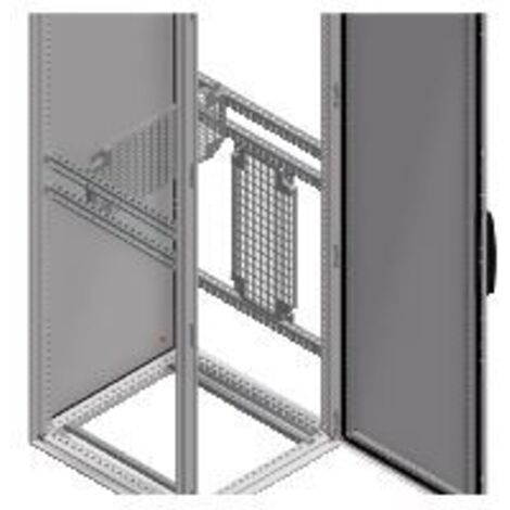Spacial - grille perforé Telequick- acier - H:825mm pour cellule L:800mm (NSYSTMP8280)