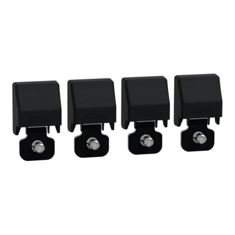 Spacial - kit de 4 pattes de fixation et caches pour coffret S3D