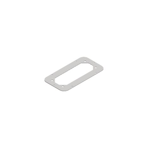 Spacial - plaque passe-câbles - 1xFL21 - pour coffret S3D - acier - 445x130mm - NSYTLEFL
