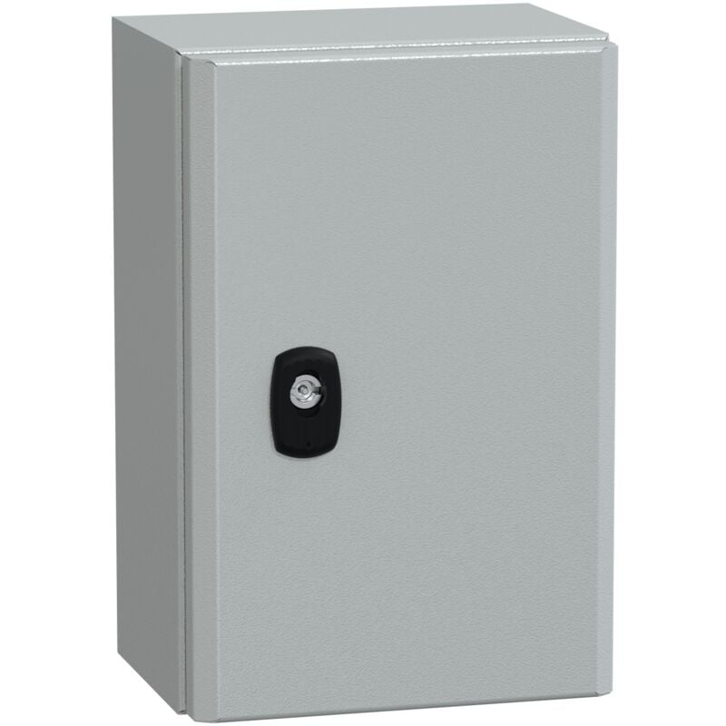 Nsys3d3215p Coffret Métallique étanche Ip66 - 300x200x150 - Plaque Fournie - Spacial S3d Schneider Electric