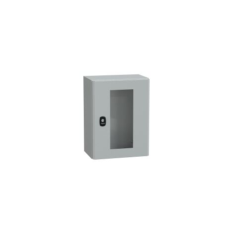 Spacial S3D - H400xL300xP200 mm + porte vitrée - NSYS3D4320T