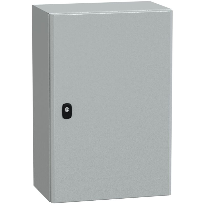 Schneider Electric - Nsys3d6425p Coffret Métallique étanche Ip66 - 600x400x250 - Plaque Fournie - Spacial S3d