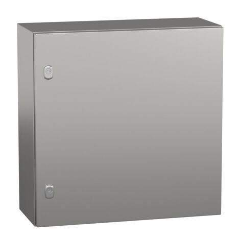 Spacial S3X - enveloppe compacte - inox 304L - finition brossé - 600x600x250mm - NSYS3X6625