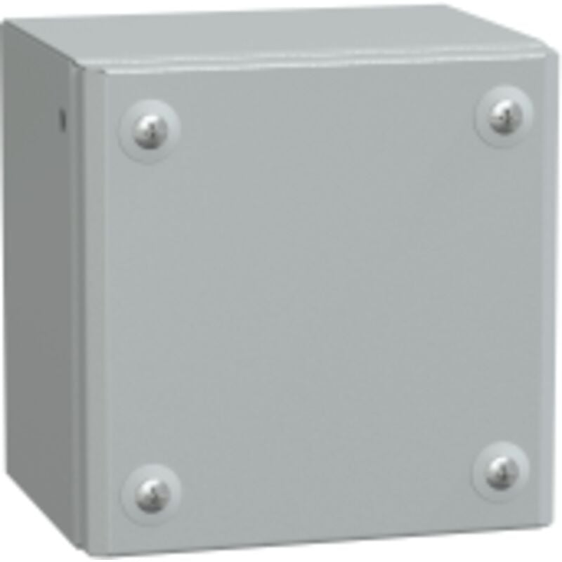 Schneider Electric - Spacial sbm - boite acier 150x150x120mm - couvercle plein - NSYSBM151512