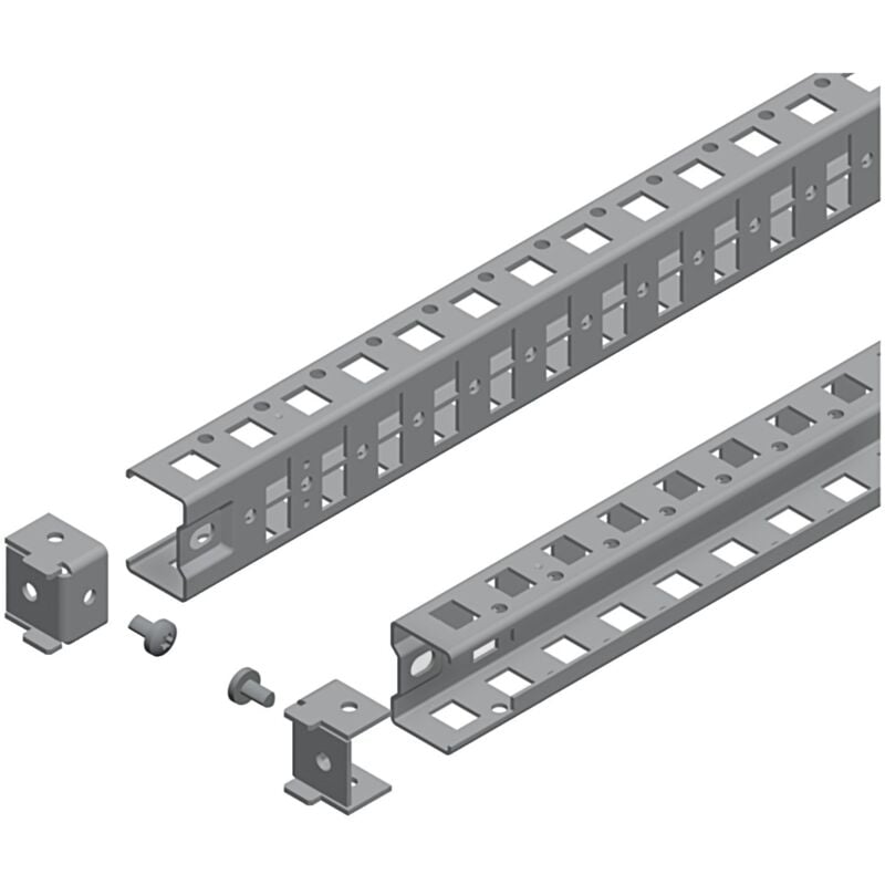 Schneider Electric - Spacial sf/sm - 2 traverses universelles - 1 rangée - 40x600mm - NSYSUCR4060