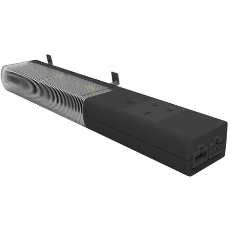 Spacial - Thalassa - Lampe à LED avec prise UK et interrupteur - 120/230Vac (NSYLAMLDB)
