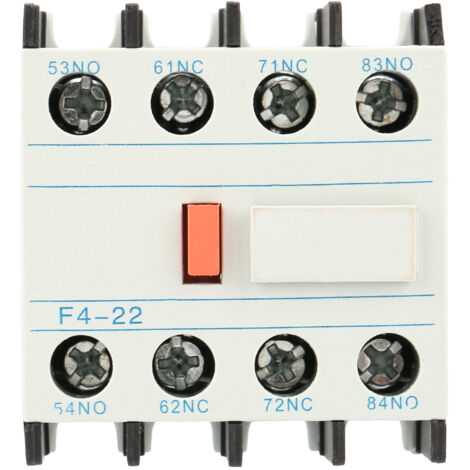 Spacnana 2 NO 2 NC Hilfsschalter, für F4 22 AC-Schütz, Lichtschalter, für CJX2 AC-Schütz