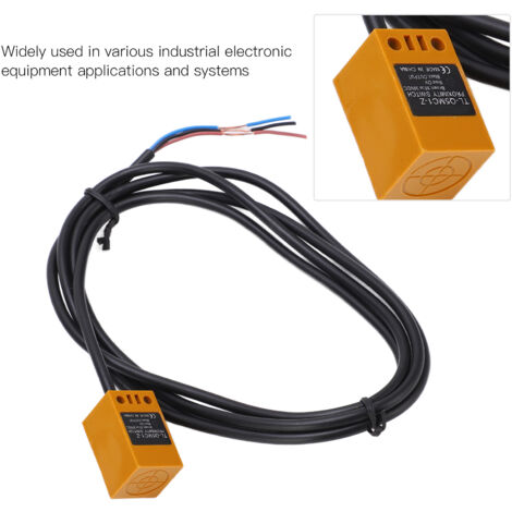 Spacnana DC 10-30V Netzteil, 3-Draht 5mm NPN Induktiver Sensor, 5mm Metalldetektionsschalter für Metalldetektion