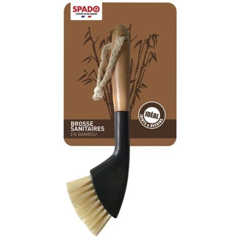 SPADO - Brosse sanitaires bambou joints et recoins