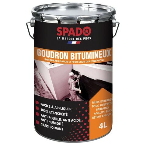 SPADO GOUDRON BITUMINEUX 4L