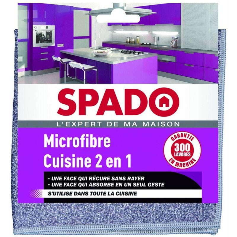 Spado - Microfibre Cuisine 2 En 1