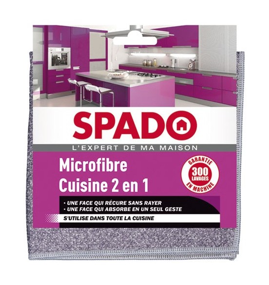 Microfibre cuisine 2 en 1 - Spado