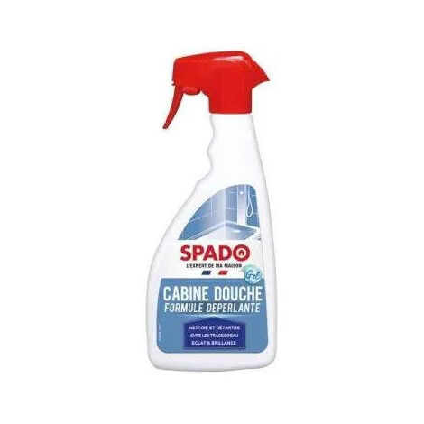 Spado nettoyant cabine douche gel 500 ml transparent
