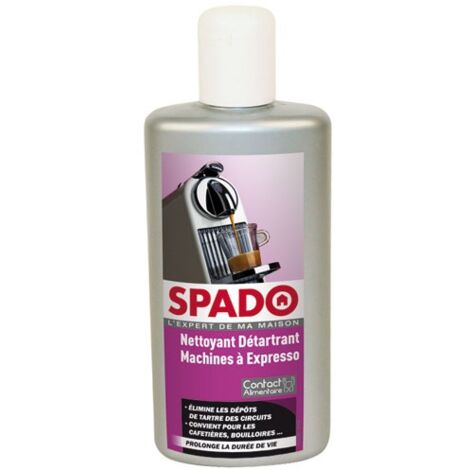 SPADO - Nettoyant détartrant machine à expresso 250ml