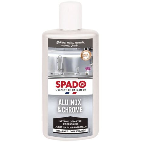 Spado Nettoyant Transparent 250 ml pour Aluminium et Inox